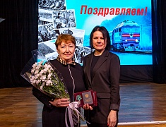 Церемония награждения медалями «За строительство Байкало-Амурской магистрали»