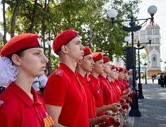  В Благовещенске отметили 80-летие окончания Второй мировой войны