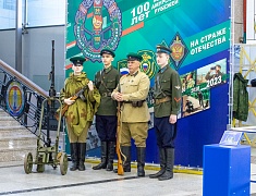 Торжественное мероприятие, посвященное 100-й годовщине со дня образования Амурской пограничной охраны