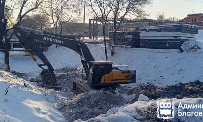 ГСТК приступил к очистке второго участка открытого русла Бурхановки