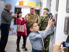 Открытие персональной выставки Олега Семенца «Горячий ветер»