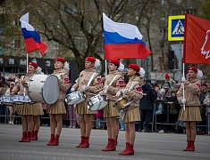 Торжественное прохождение войск в честь Дня Победы