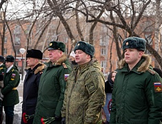 Память воинов-интернационалистов почтили в Благовещенске