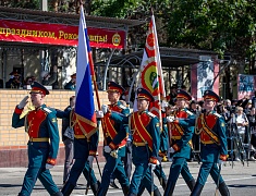 Благовещенские курсанты приняли воинскую присягу на плацу ДВОКУ