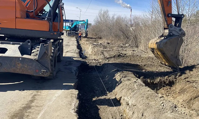 В Благовещенске продолжается ремонт на крупнейших магистралях, в том числе благодаря президентскому нацпроекту «Инфраструктура для жизни»