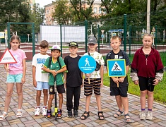 Юных благовещенцев учат безопасности на дорогах