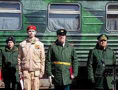 Благовещенск встретил агитпоезд «Сила в правде»