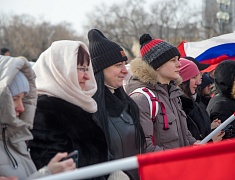 Патриотическая акция в поддержку специальной военной операции #МЫВМЕСТЕ