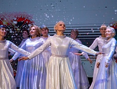 В Благовещенске выступил танцевальный коллектив «Татьяна»