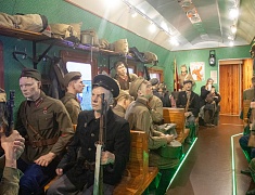 Более тысячи человек посетили «Поезд Победы» в Благовещенске