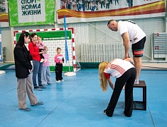 В Благовещенске состоялся конкурс-соревнование ГТО "Папа может!"