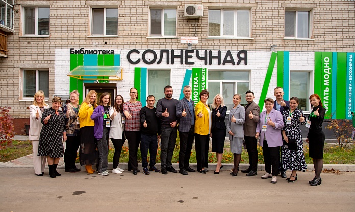 В районе Сплавной конторы открыли модельную библиотеку