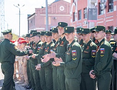Ретропоезд «Победа» прибыл в Благовещенск