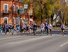 В Благовещенске прошла эстафета памяти Григория Белоуса