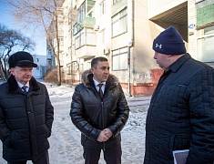 Выездное совещание мэра Благовещенска Олега Имамеева по подготовке к дежурству в новогодние дни