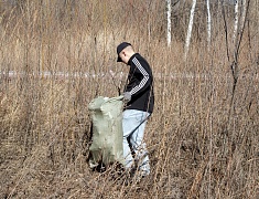 Волонтёры присоединились к экологической акции «Город берегу»