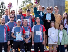 В Благовещенске прошла эстафета памяти Григория Белоуса