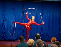 Благовещенские коллективы выступили в военном госпитале в преддверии Дня защитника Отечества