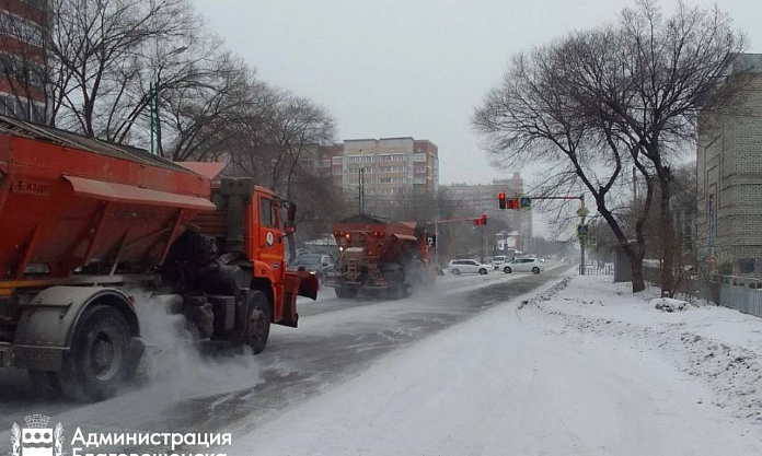 Спортсмены, студенты и волонтёры: благовещенцы предлагают свою помощь коммунальщикам для борьбы со снегом 