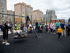 Торжественное открытие набережной реки Зея