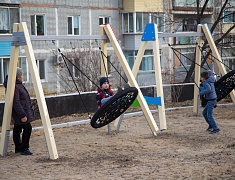 Мэр Олег Имамеев проконтролировал работы по благоустройству территории в Плодопитомнике