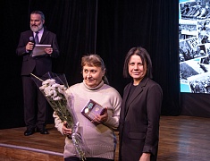 Церемония награждения медалями «За строительство Байкало-Амурской магистрали»