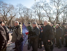 В Благовещенске почтили память воинов-интернационалистов