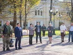 Автобус Победы вернулся в Благовещенск