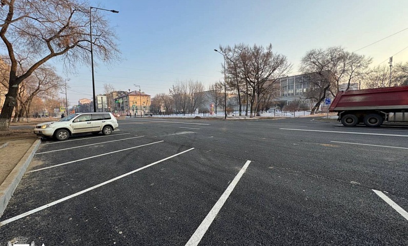 В этом году Благовещенск пополнится новыми общественными парковками 
