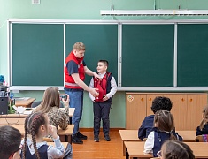В школе №13 прошли практические занятия по оказанию первой помощи для учеников младших классов