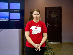 Студенты Амурской медакадемии провели мастер-класс для активистов городского корпуса волонтеров