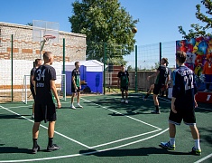 В селе Садовом Благовещенска открыли современную спортивную площадку