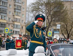 Торжественное прохождение войск в честь Дня Победы