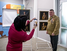 Открытие персональной выставки Олега Семенца «Горячий ветер»