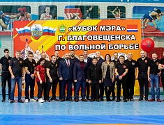 Столица Приамурья стала площадкой для соревнования по вольной борьбе