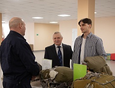 В школе №16 открыли месячник оборонно-массовой, военно-патриотической и спортивной работы