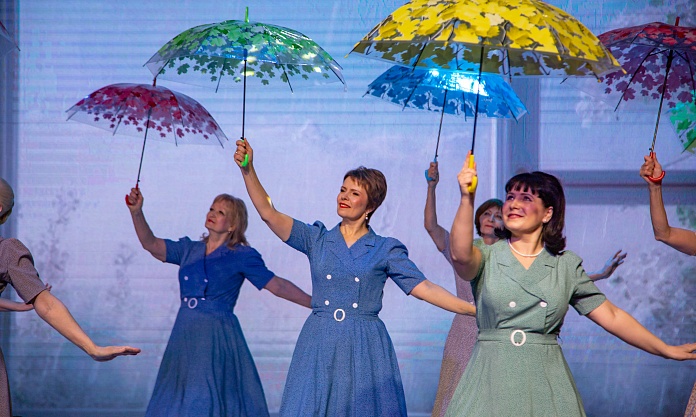 В Благовещенске выступил танцевальный коллектив «Татьяна»