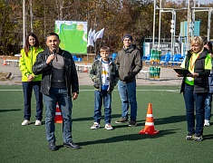Сто юных благовещенцев с особенностями здоровья пробежали марафон
