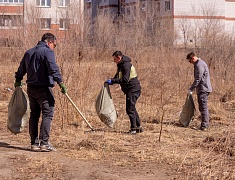 В амурской столице идёт весенний этап акции «Город берегу»