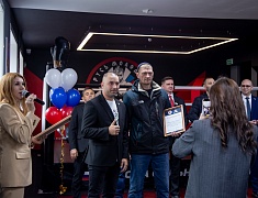 В Благовещенске открыли обновленный зал спортивно-патриотического клуба «Семён»