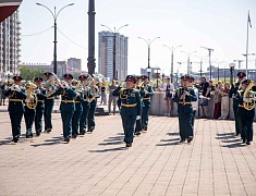 Память бойцов Великой Отечественной войны почтили в Благовещенске