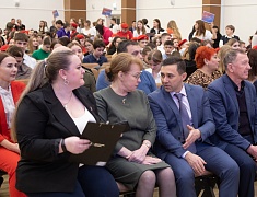 В школе №16 открыли месячник оборонно-массовой, военно-патриотической и спортивной работы