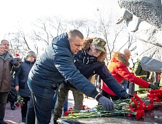 В Благовещенске почтили память воинов-интернационалистов