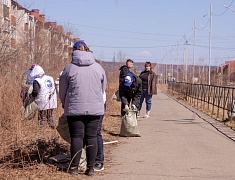В амурской столице идёт весенний этап акции «Город берегу»