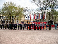 Церемония возложения цветов, посвященная 79-летию Победы в Великой Отечественной войне