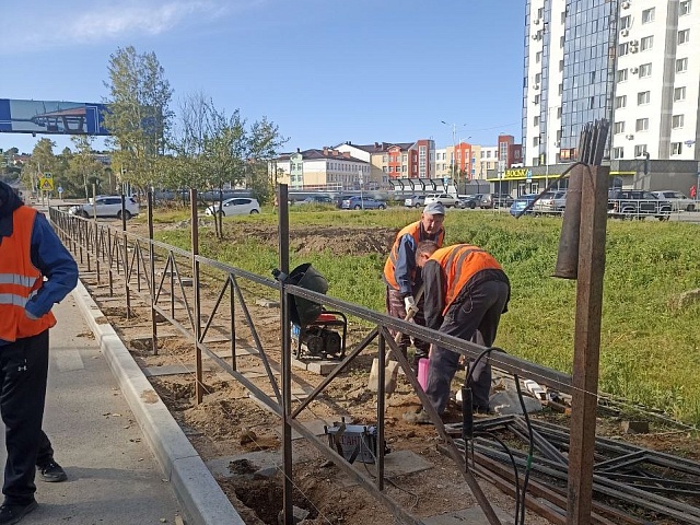 Путь в новую школы в Благовещенске станет безопаснее 