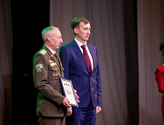 Торжественное мероприятие, посвященное 100-й годовщине со дня образования Амурской пограничной охраны