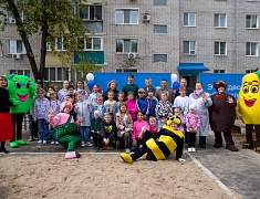 В Благовещенске открыли ещё одну территорию, благоустроенную по программе «1000 дворов»