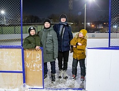 Мэр Олег Имамеев проверил качество катков