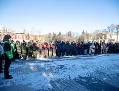 Благовещенцы почтили память защитников Ленинграда